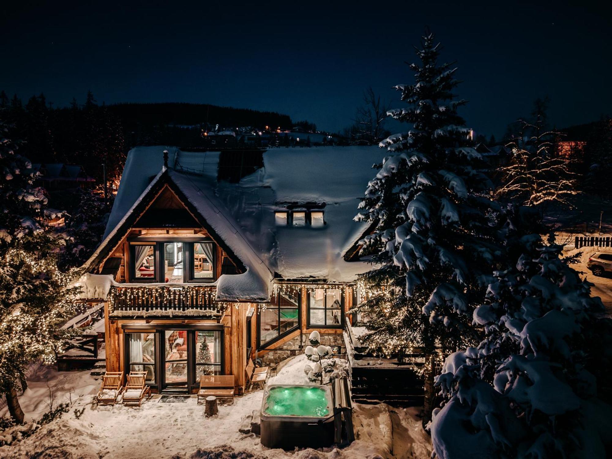 Villa Swiss Na Wylacznosc - Jacuzzi, Sauna, Bilard Kościelisko Exteriör bild