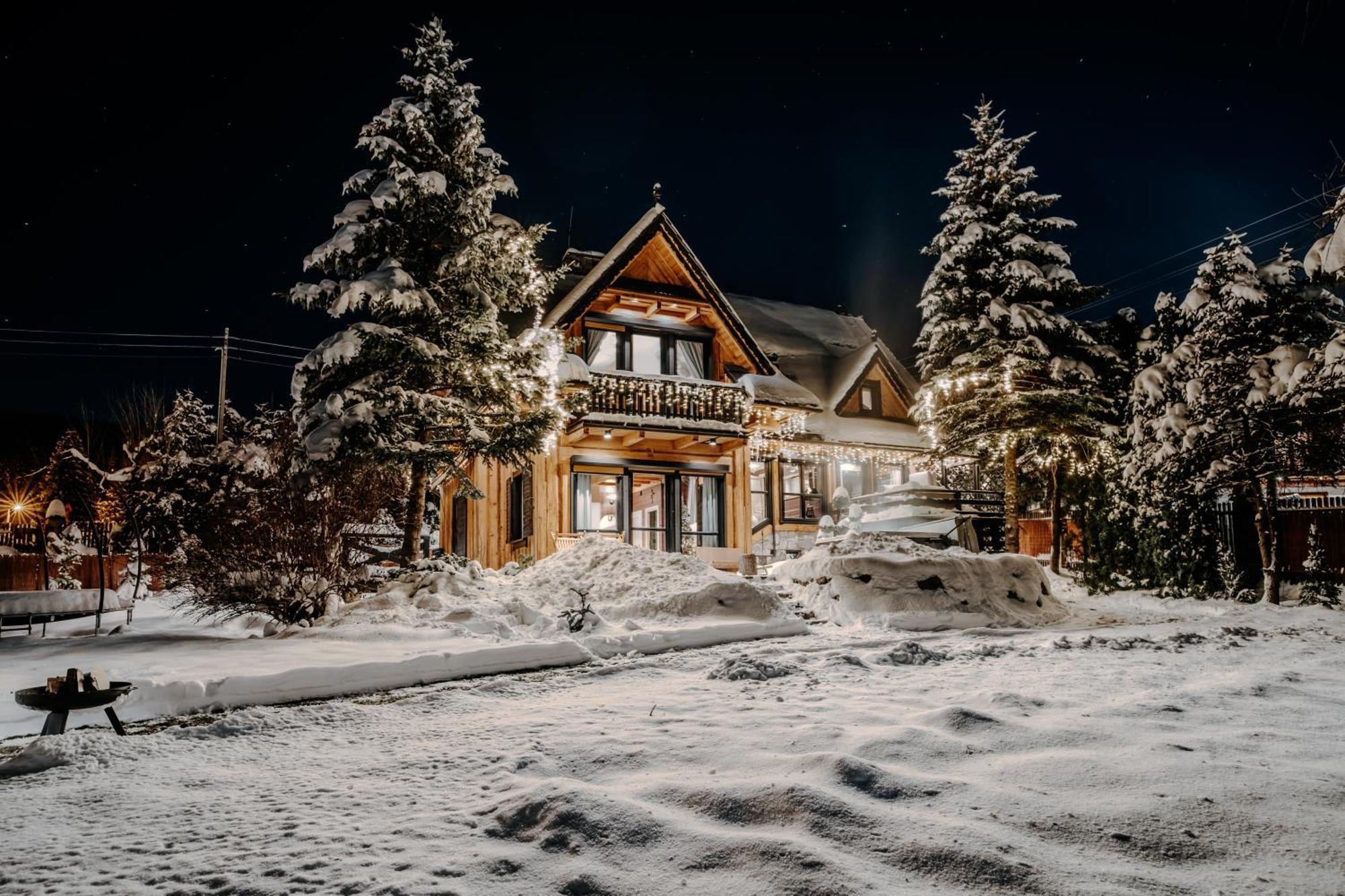 Villa Swiss Na Wylacznosc - Jacuzzi, Sauna, Bilard Kościelisko Exteriör bild