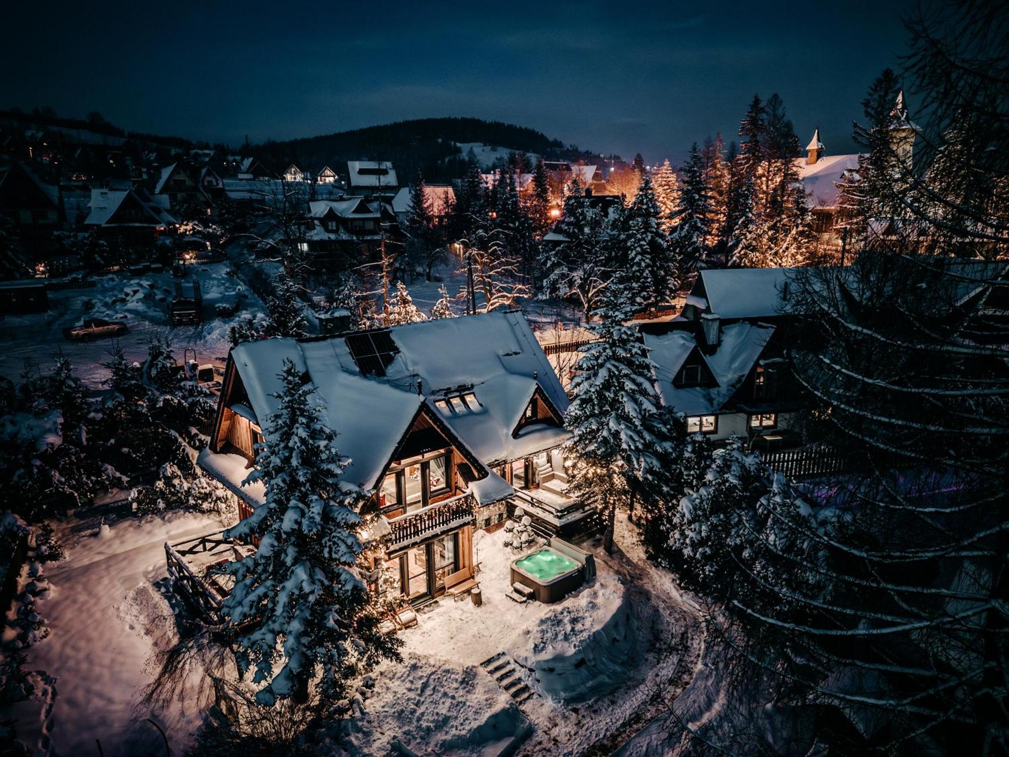 Villa Swiss Na Wylacznosc - Jacuzzi, Sauna, Bilard Kościelisko Exteriör bild