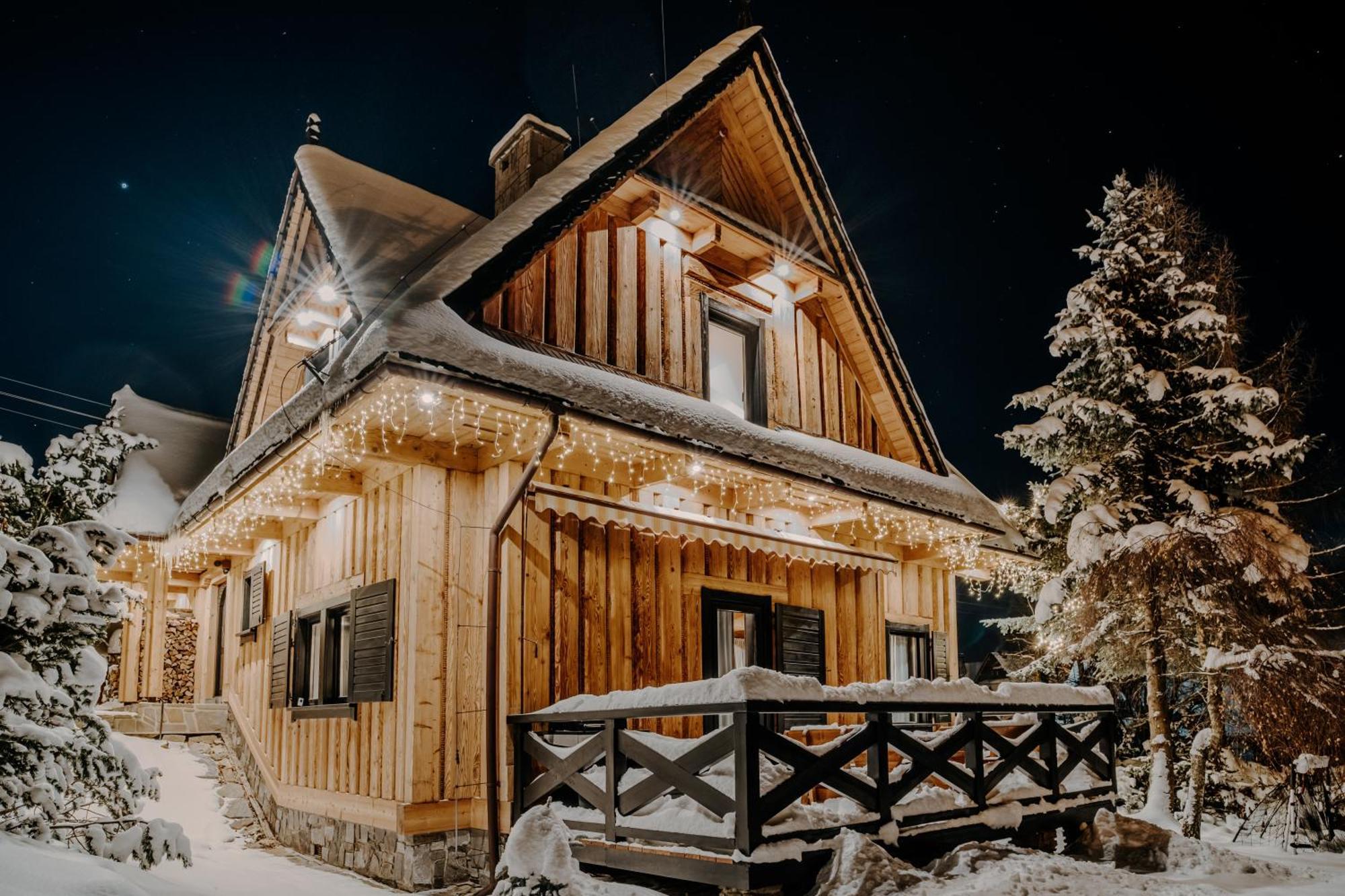 Villa Swiss Na Wylacznosc - Jacuzzi, Sauna, Bilard Kościelisko Exteriör bild