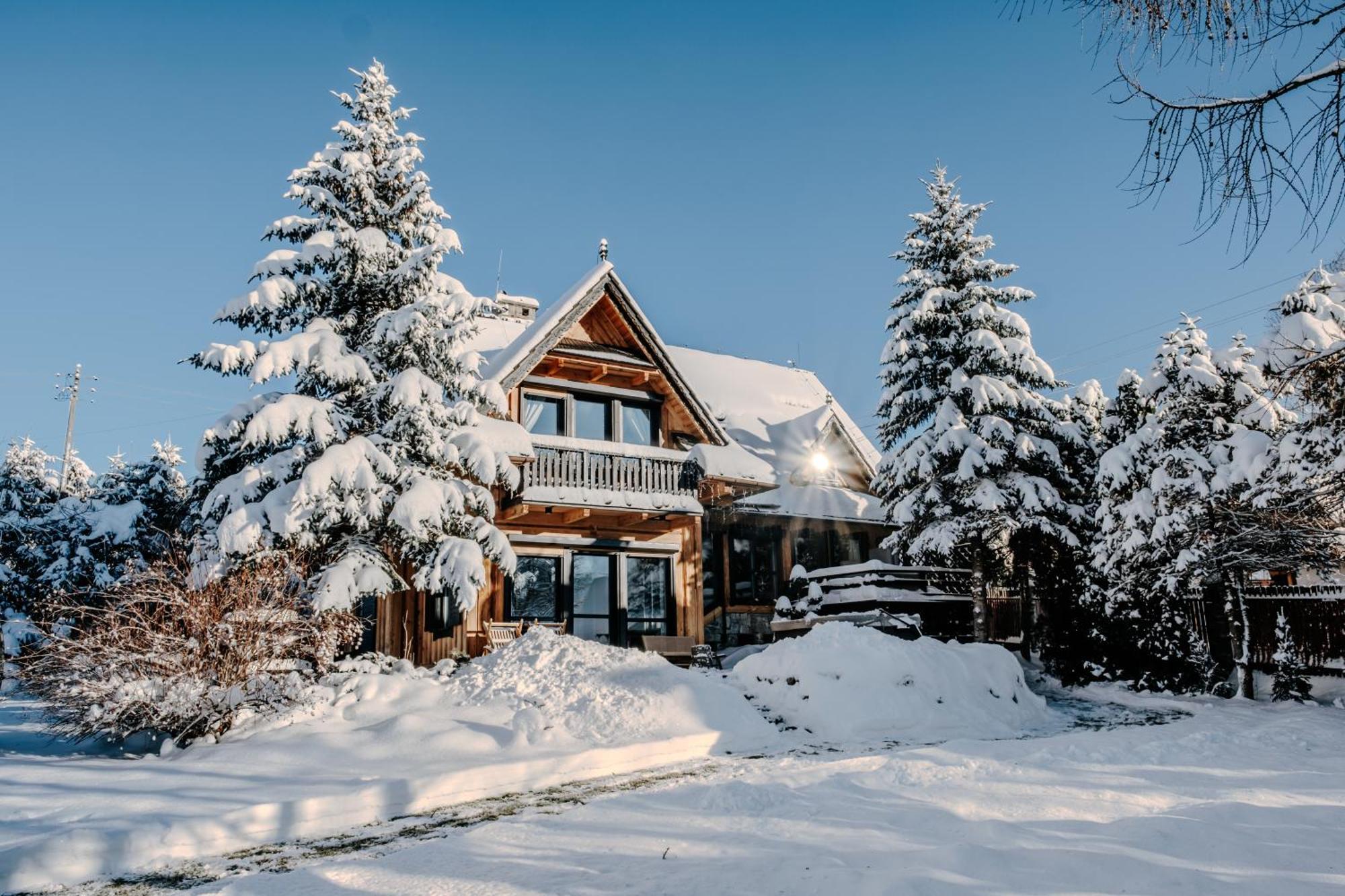 Villa Swiss Na Wylacznosc - Jacuzzi, Sauna, Bilard Kościelisko Exteriör bild