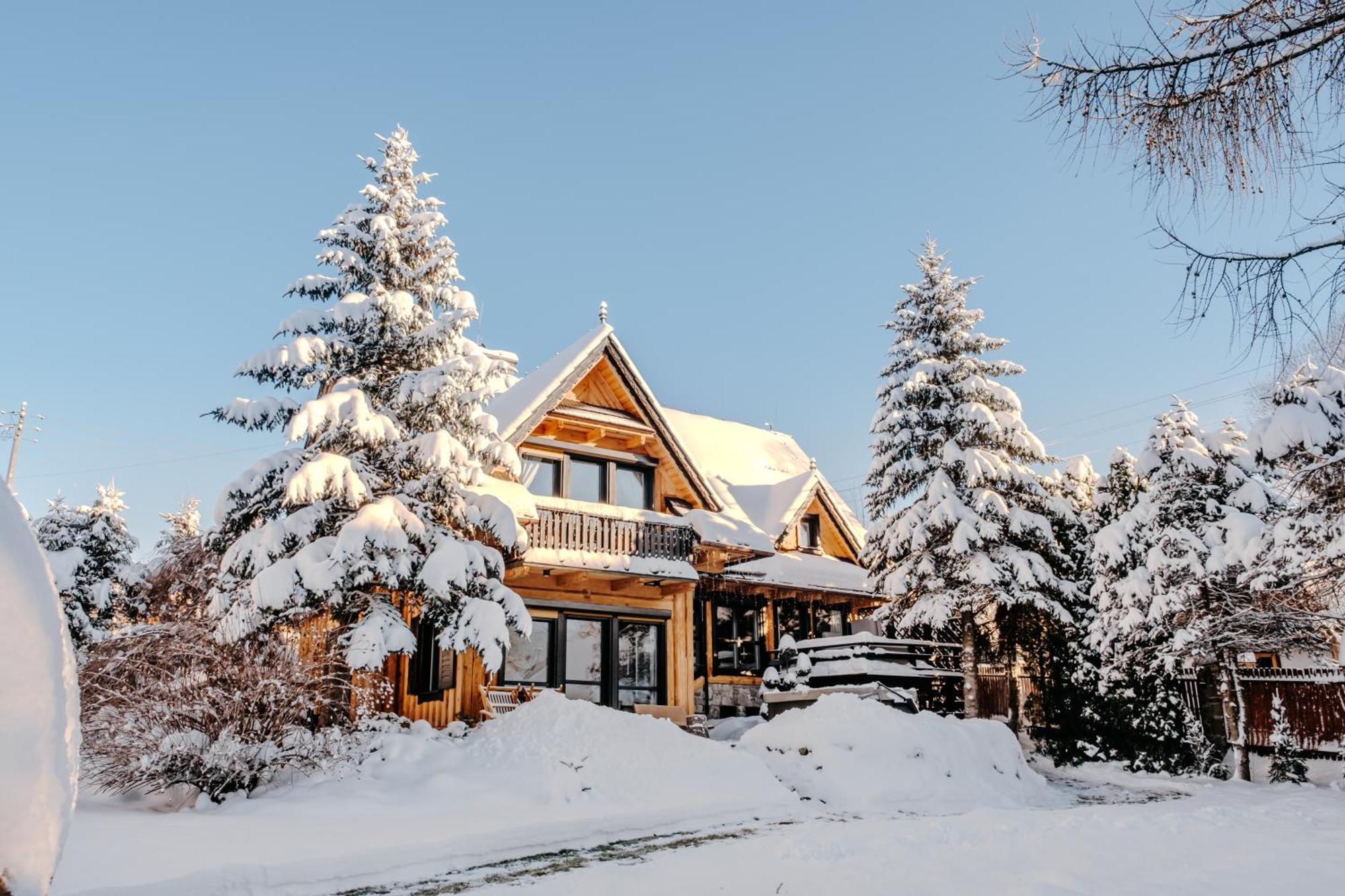 Villa Swiss Na Wylacznosc - Jacuzzi, Sauna, Bilard Kościelisko Exteriör bild