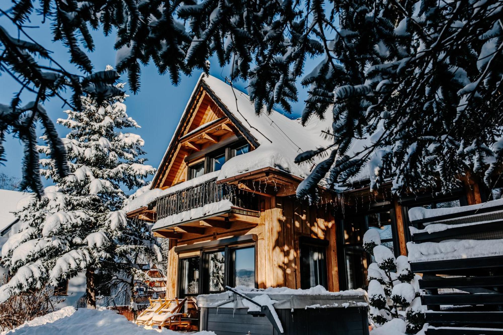 Villa Swiss Na Wylacznosc - Jacuzzi, Sauna, Bilard Kościelisko Exteriör bild